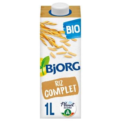 Bjorg Riz Complet Boisson Végétale Bio, 1l