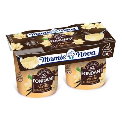 Mamie Nova Fondant à la vanille de Madagascar, 2x150g