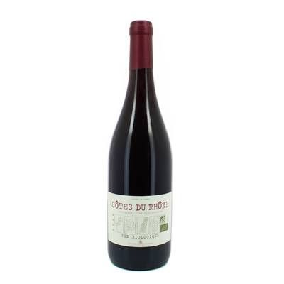 Côtes du Rhône rouge AOP Vignerons Ardéchois Bio, 75cl