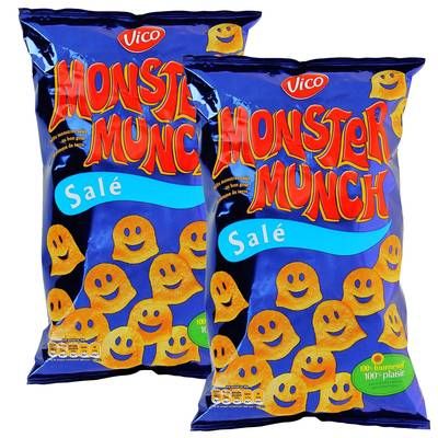 Monster Munch Monster Munch Salé, Lot de 2x85g