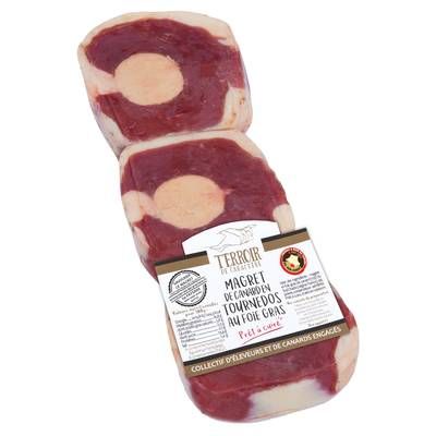 Terroir de Caractère 3 Magrets de Canard en Tournedos au Foie Gras 3x90g, 270g