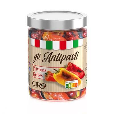 Ciro Poivrons grillés marinés à l'huile, 270g
