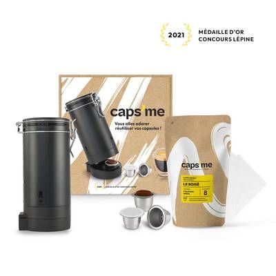 Caps'me Coffret réutilisables compatibles Nespresso, 1 coffret