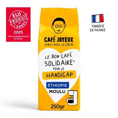 Café Joyeux Cafe moulu 100% arabica - Origine Ethiopie, 250g