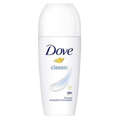 Dove Déodorant Femme Anti-Transpirant Classic, 50ml