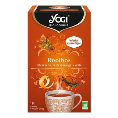 Yogi Infusion Rooibos Bio - 15 sachets, 30g