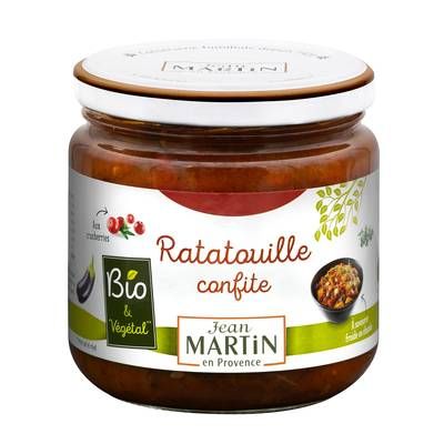 Jean Martin de Provence Ratatouille confite aux cranberries bio, 360g