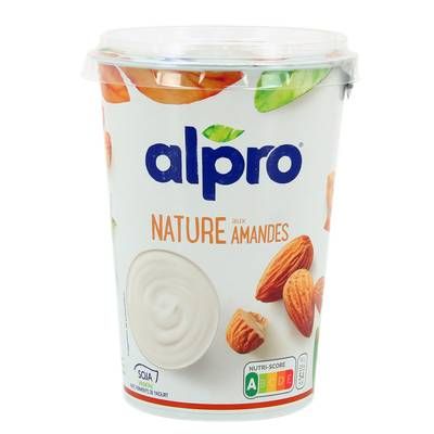 Alpro Dessert végétal soja amande, 500g