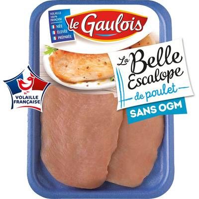 Le Gaulois Belles Escalopes de Poulet, 2x120g