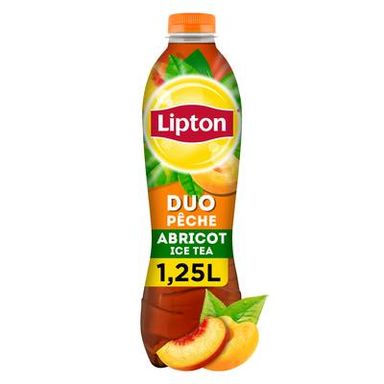 Lipton Thé glacé saveur pêche abricot, 1,25L