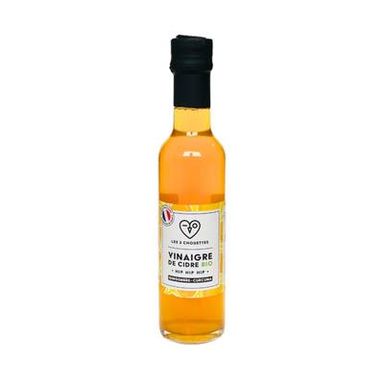 Les 3 Chouettes Vinaigre de Cidre Ginbembre Curcuma Bio, 25cl