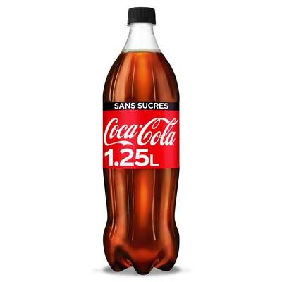 Coca-Cola Sans sucres, 1,25L
