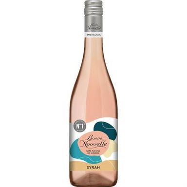 Bonne Nouvelle Syrah Rosé Sans Alcool, 75cl