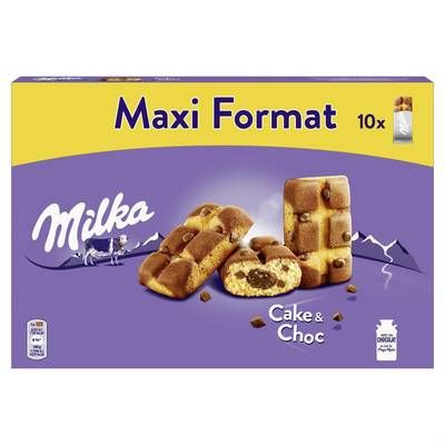 Milka Cake and choc  x10, 350g