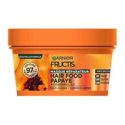 Fructis Masque Réparateur Papaye Cheveux abîmés, 320ml