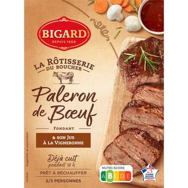 Bigard Paleron de Boeuf Fondant et son Jus à la Vignerone, 400g