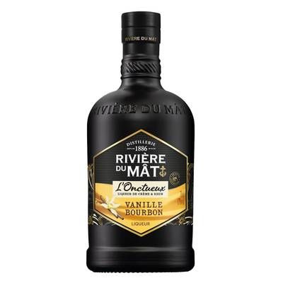 Rivière du Mat Liqueur Vanille Bourbon au rhum et crème de lait17°, 70cl