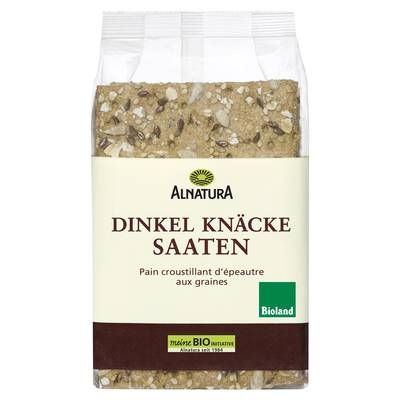 Alnatura Pain croustillant bio aux graines, 200g