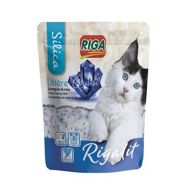Riga Rigalit Litière chat silice, 2,2kg