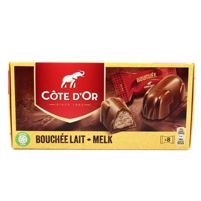 Côte d'Or Bouchée au chocolat au lait x8, 200g