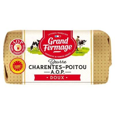 Grand Fermage Beurre Moulé Doux AOP, 250g