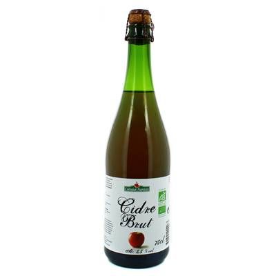 Coteaux Nantais Cidre brut bio 75cl, 75cl