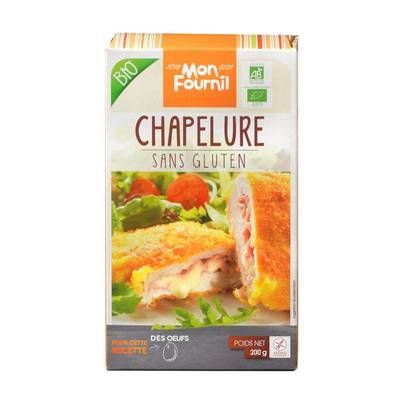 Mon Fournil Chapelure de maïs bio sans gluten, 200g