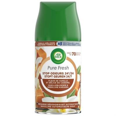 Air Wick Recharge PureFresh Pure Fresh Vanille et Délice de Caramel, 250ml