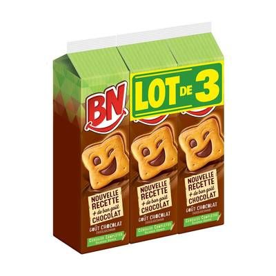 BN Goûters fourrés au chocolat x48, 855g