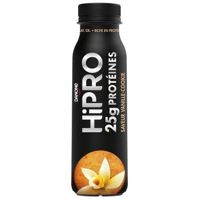 HiPRO Yaourt à boire protéiné vanille cookie 0% mg, 300g