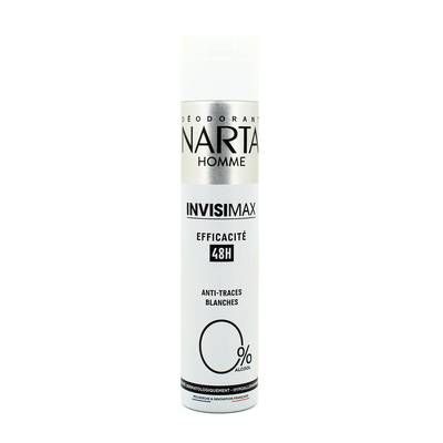 Narta Homme Déodirant spray Invisimax 0%, 200ml