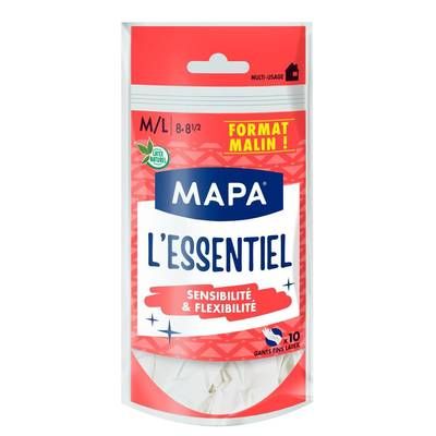 Mapa Gants l'essentiel Taille M/L, 10 gants