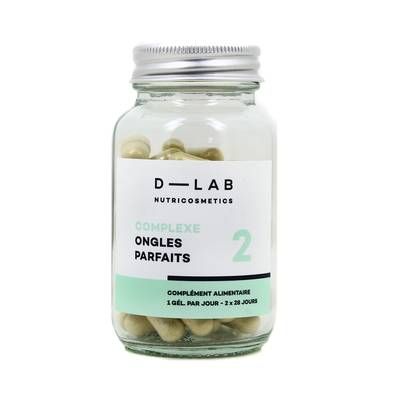 D-Lab Cure Ongle parfait 2 mois, 56 comprimés