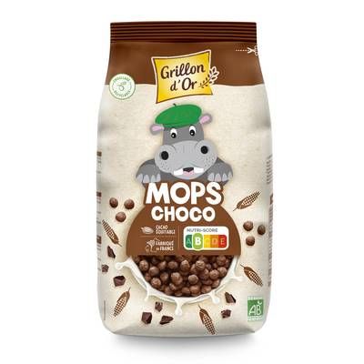 Grillon Or Mops Chocolat BIO, 300g