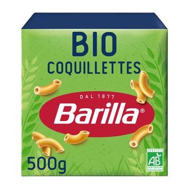 Barilla Bio Pâtes Coquillettes Bio, 500g