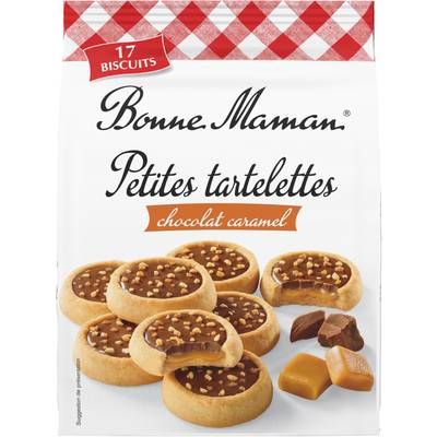 Bonne Maman Petites tartelettes chocolat caramel, 250g