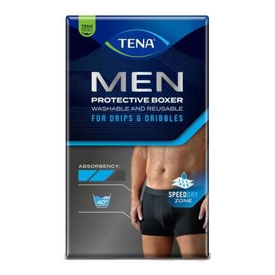 Tena Men Boxer Incontinence Homme Protection Lavable et réutilisable L, 1 boxer