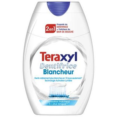 Teraxyl Dentifrice blancheur 2 en 1, 75ml