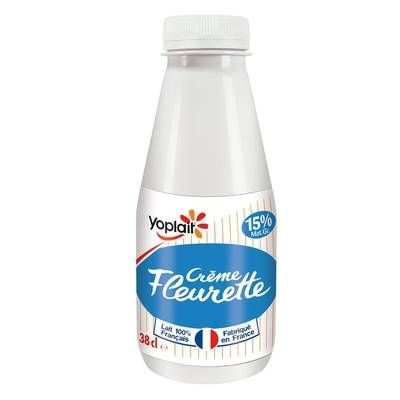 Yoplait Crème fleurette 15%mg, 38cl