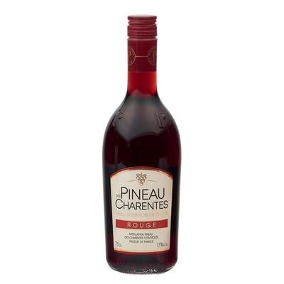 Auchan Pineau rouge des Charentes 17°, 75cl