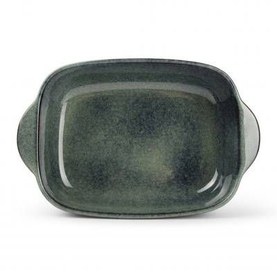 Meridian Plat à four vert/bleu Meridian, 32/25,5x20,5xH7cm