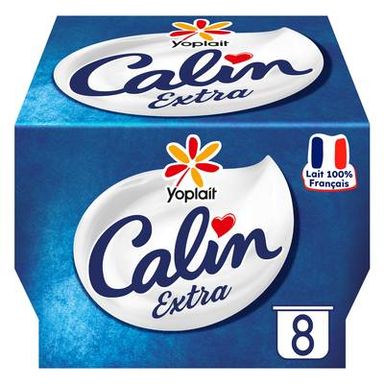 Calin Fromage Blanc Nature, 8x100g