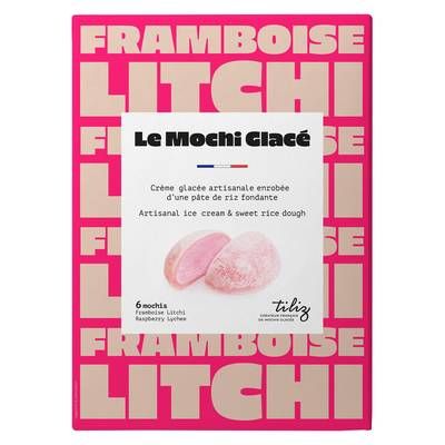 Le Mochi Glacé Mochi glacé framboise, litchi, 210g