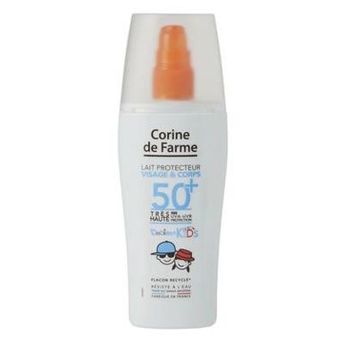 Corine de Farme Protection Solaire Lait Protecteur SPF50+ Bébés & Enfants, 150ml