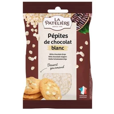 La Patelière Pépite de Chocolat Blanc, 100g