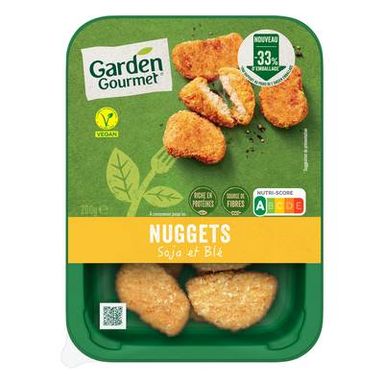 Garden Gourmet Nuggets Soja et Blé, 180g