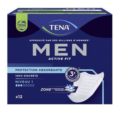 Tena Men Protection Homme Niveau 2, 10 pièces