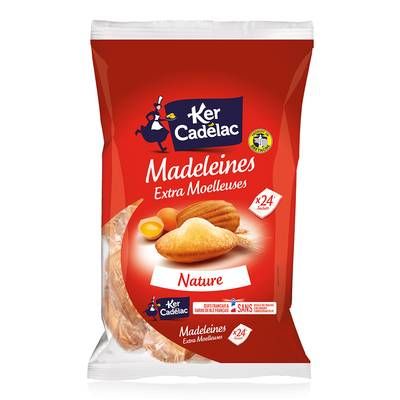 Ker Cadélac Madeleines Extra Moelleuses Nature, 400g