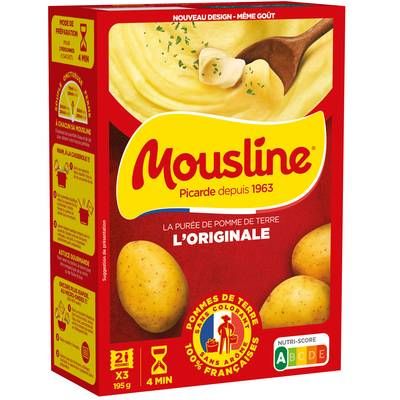 Mousline Purée Nature, 195g
