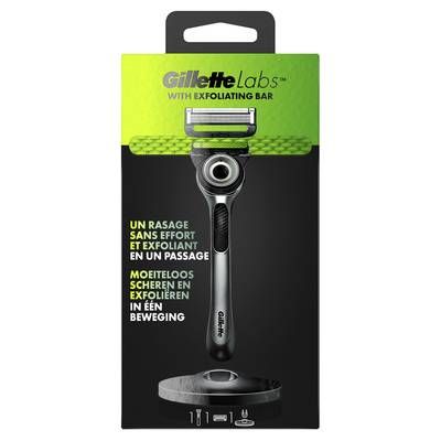 Gillette Labs Rasoir exfoliant + 1 recharge, 1 pièce